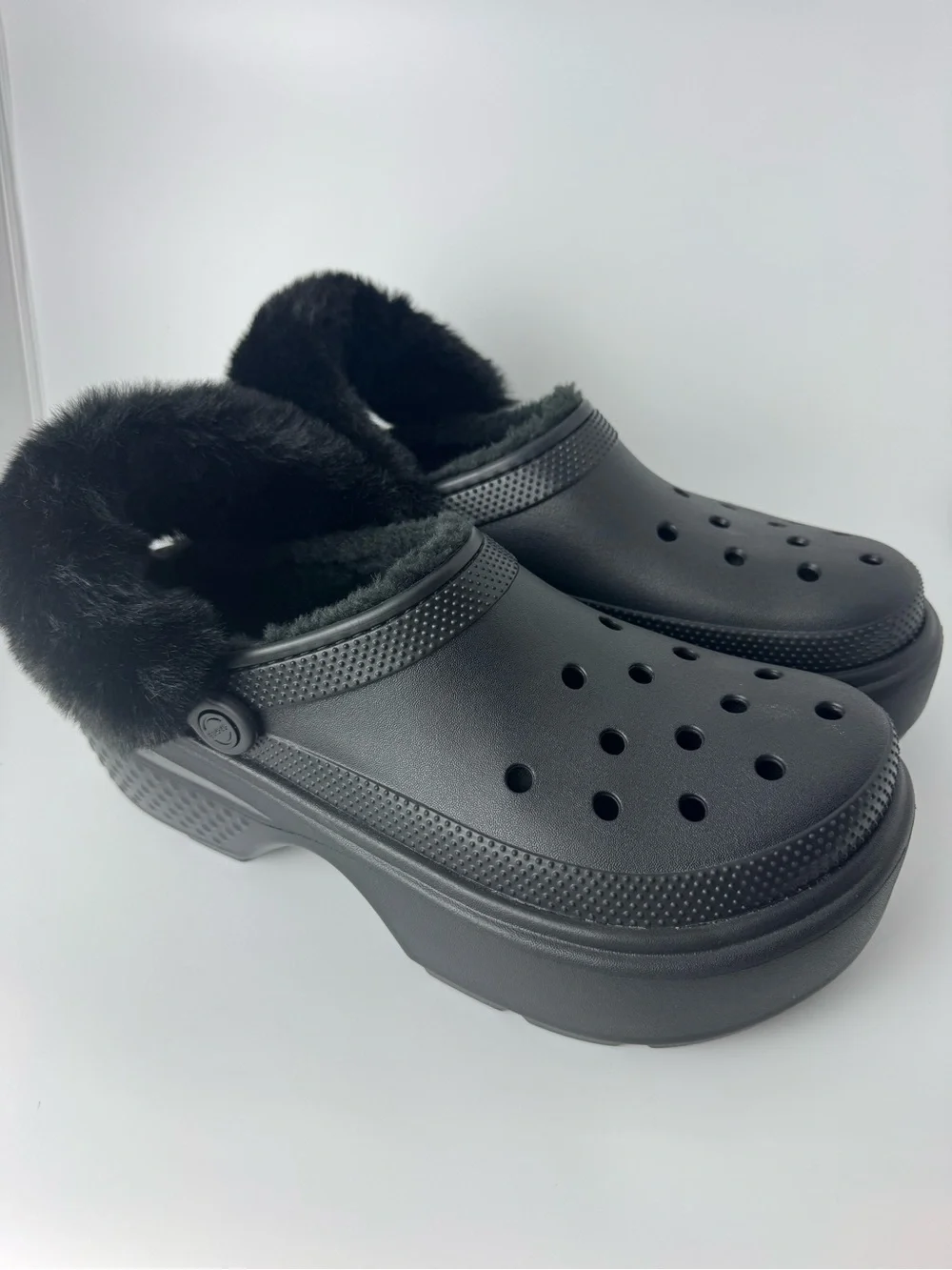 Crocs Stomp Lined Platform Clogs - Mens 12